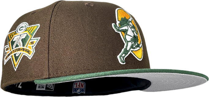 Green Bay Packers New Era Fitted Hat Cap for Sale in Los Angeles