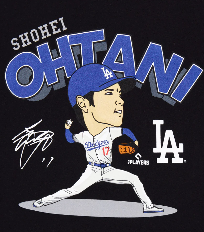 Los Angeles Dodgers Shohei Ohtani Black Pitching T – Vegas Sports u0026 Hockey  | Uniform Sports