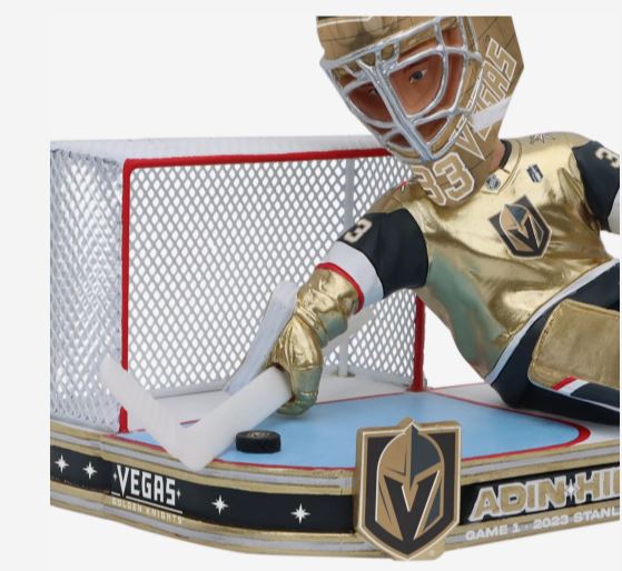 **Limited Edition** Vegas Golden Knights 2023 Stanley Cup Finals Game 1 Adin Hill 