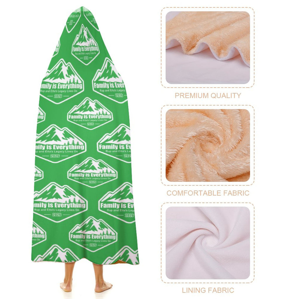 Family Reunion Hooded Blanket Wrap Hooded Blanket-50"x60"/ 130x150cm