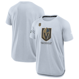 Vegas Golden Knights Fanatics 2026 Stanley Cup Playoffs Authentic Pro Rink Performance T-Shirt - Gray