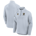Vegas Golden Knights 2026 Stanley Cup Playoffs Authentic Pro Quarter Zip - Gray