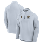 Vegas Golden Knights 2026 Stanley Cup Playoffs Authentic Pro Quarter Zip - Gray