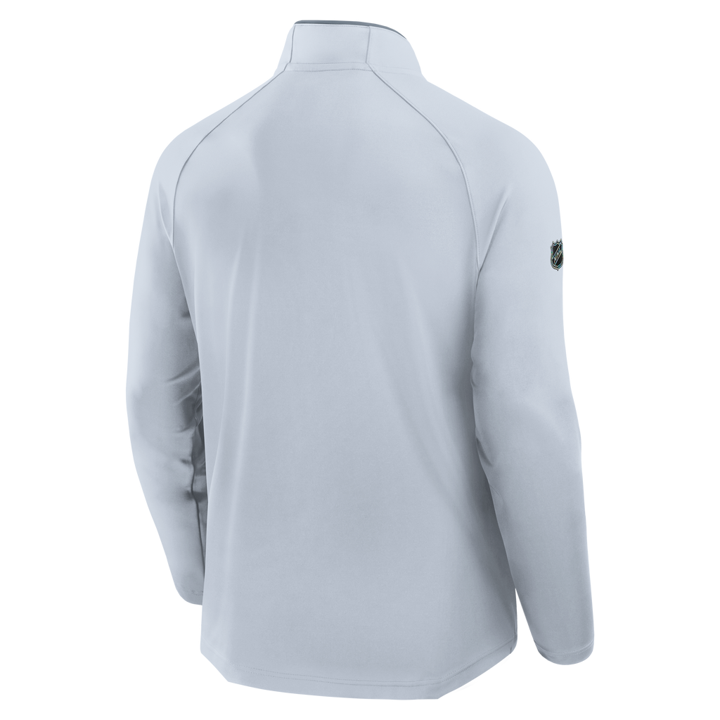 Vegas Golden Knights 2026 Stanley Cup Playoffs Authentic Pro Quarter Zip - Gray