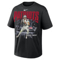 Drake Maye New England Patriots Nike Player Graphic Oversized Max90 T-Shirt - Black