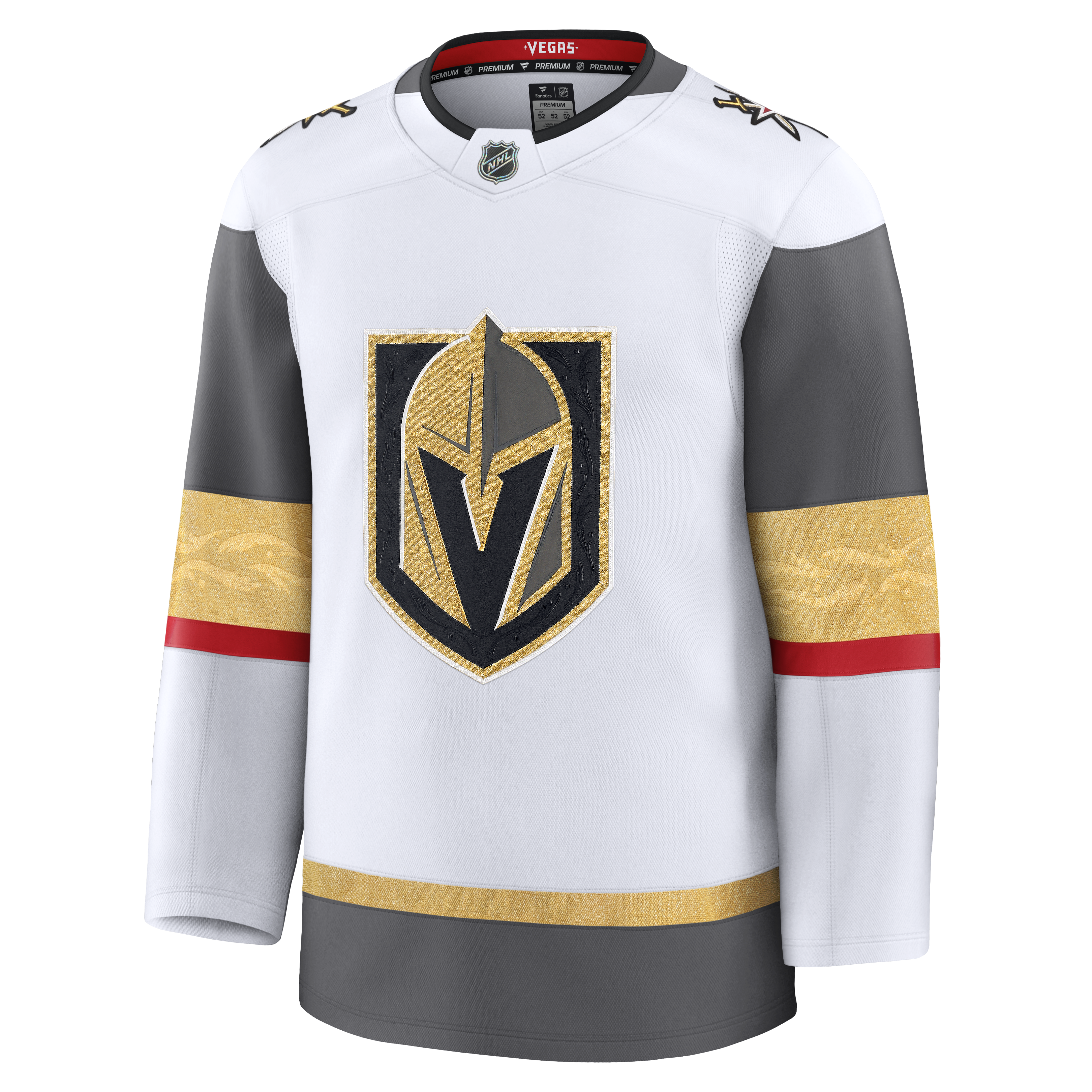 Vegas Golden Knights Fanatics Premium Jersey ROAD - WHITE