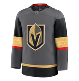 Vegas Golden Knights Fanatics Premium Jersey ALTERNATE - GRAY