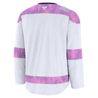Vegas Golden Knights Fanatics 2024 Hockey Fights Cancer Practice Jersey - White