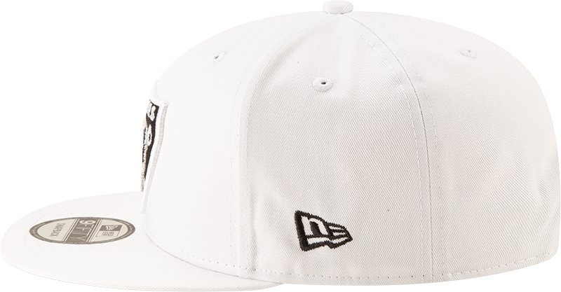 Las Vegas Raiders NFL New Era Men's 9Fifty White Snapback Hat