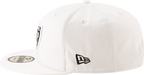 Las Vegas Raiders NFL New Era Men's 9Fifty White Snapback Hat