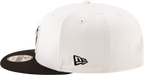 Las Vegas Raiders NFL New Era Men's 9Fifty 2 Tone White/Black Snapback Hat