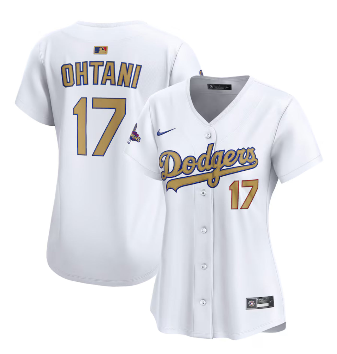 Women's Shohei Ohtani Los Angeles Dodgers 2025 Gold Collection Limited Jersey