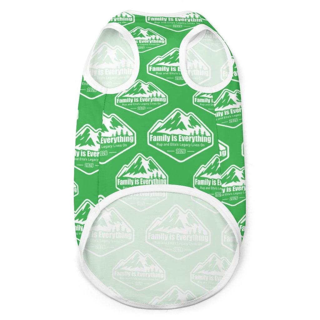 Family Reunion Custom Dog Vests- Pet Tank Tops (All-Over Printing)