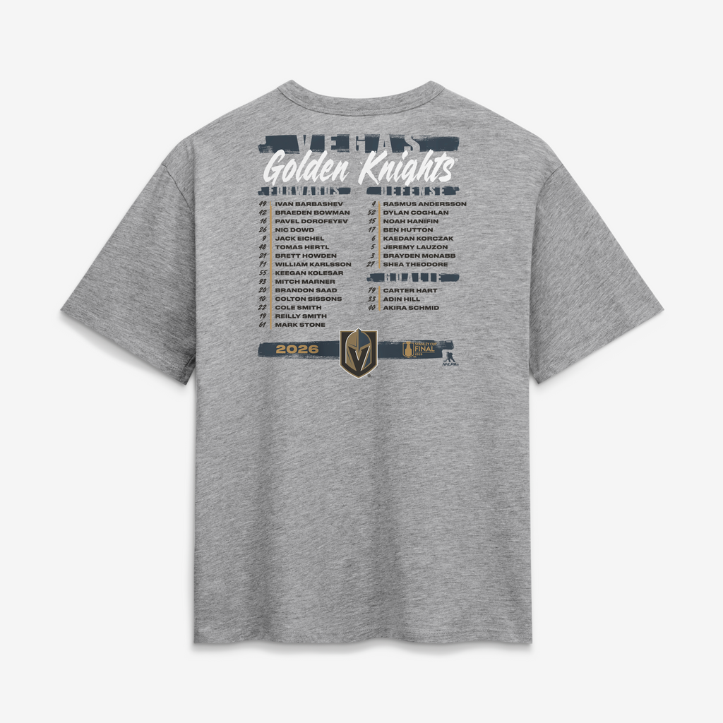 Vegas Golden Knights Women NHL Stanley Cup Final 2026 Roster T