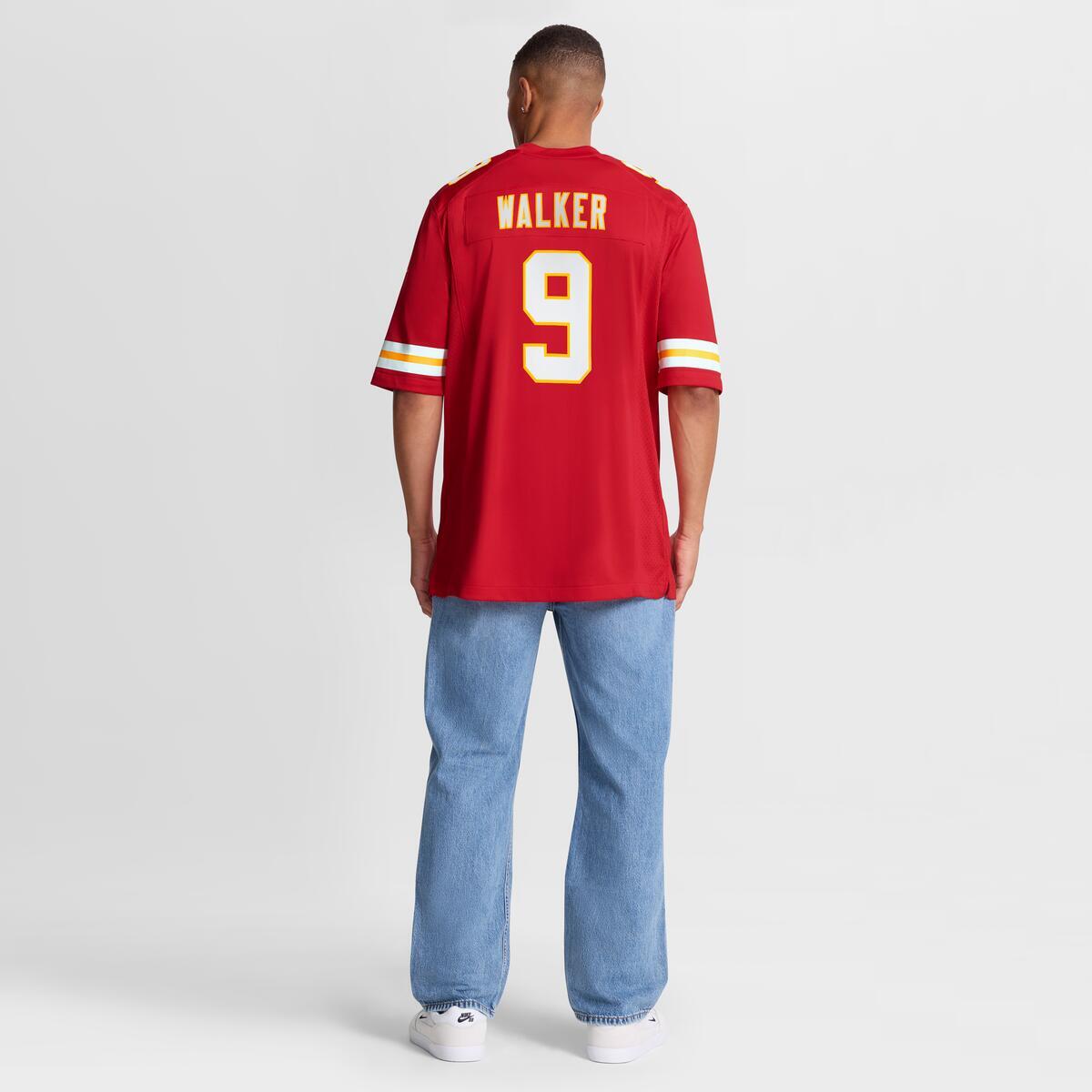 Kenneth Walker III Kansas City Chiefs Nike NFL Game Jersey Home - Red