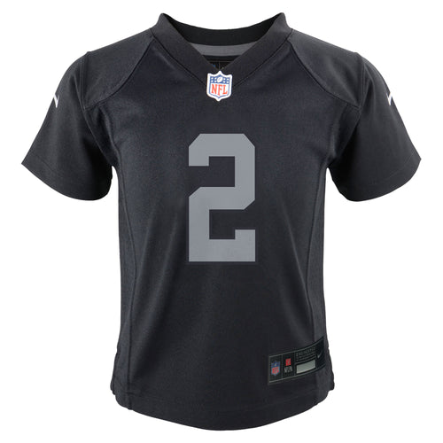 Ashton Jeanty Las Vegas Raiders Nike Kids Team Player NFL Game Jersey Home - Black