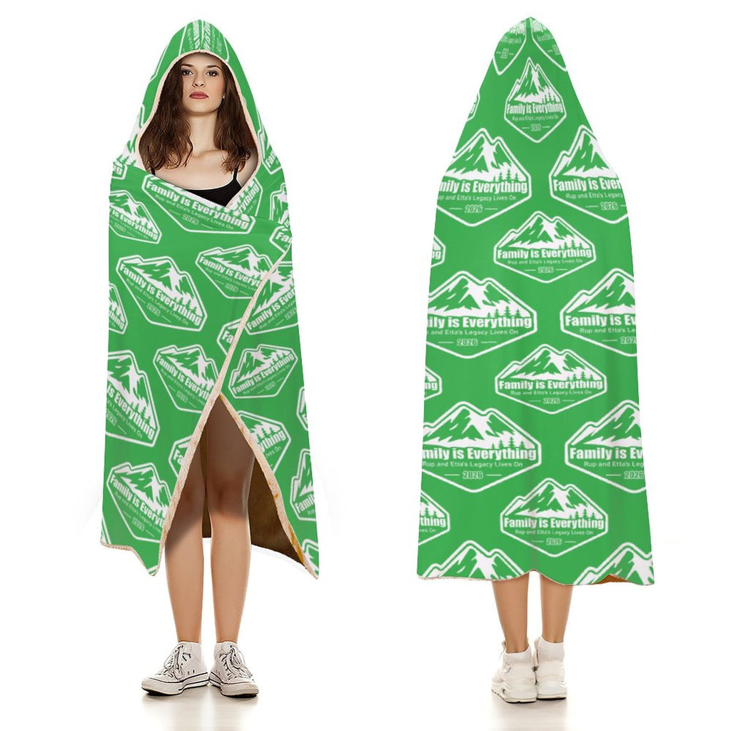 Family Reunion Hooded Blanket Wrap Hooded Blanket-50"x60"/ 130x150cm