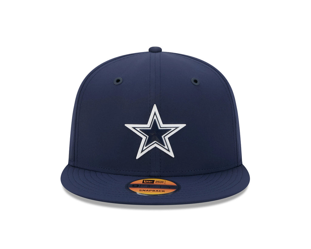 Dallas Cowboys New Era 2026 NFL Sideline 9Fifty Snapback Hat Navy