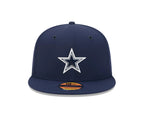 Dallas Cowboys New Era 2026 NFL Sideline 9Fifty Snapback Hat Navy