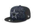 Dallas Cowboys NFL New Era 2026 Salute To Service 9FIFTY Snapback Hat - Black