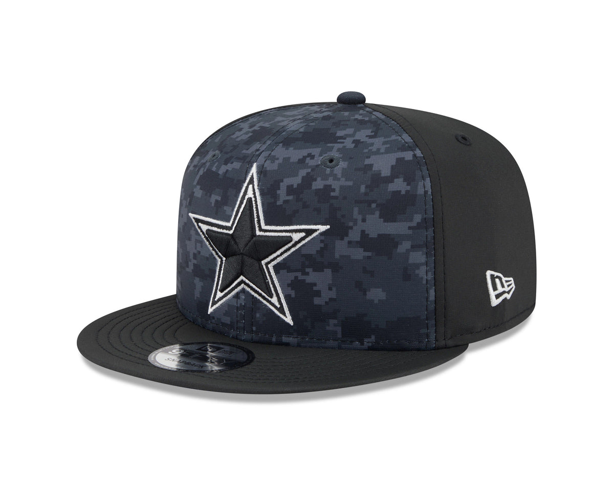 Dallas Cowboys NFL New Era 2026 Salute To Service 9FIFTY Snapback Hat - Black