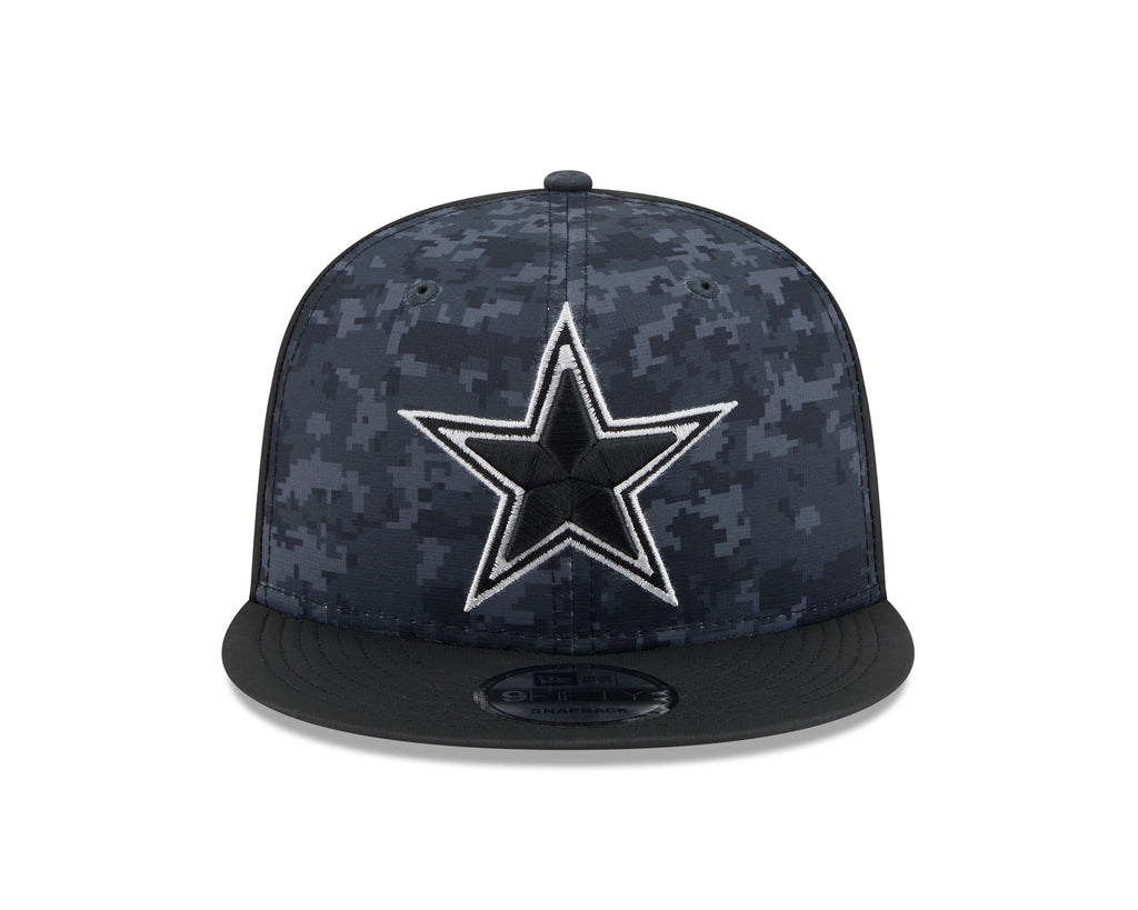 Dallas Cowboys NFL New Era 2026 Salute To Service 9FIFTY Snapback Hat - Black