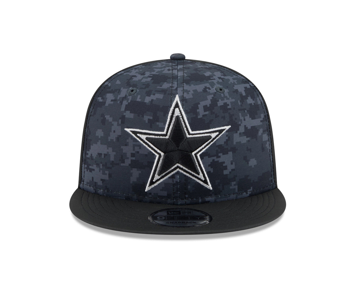 Dallas Cowboys NFL New Era 2026 Salute To Service 9FIFTY Snapback Hat - Black