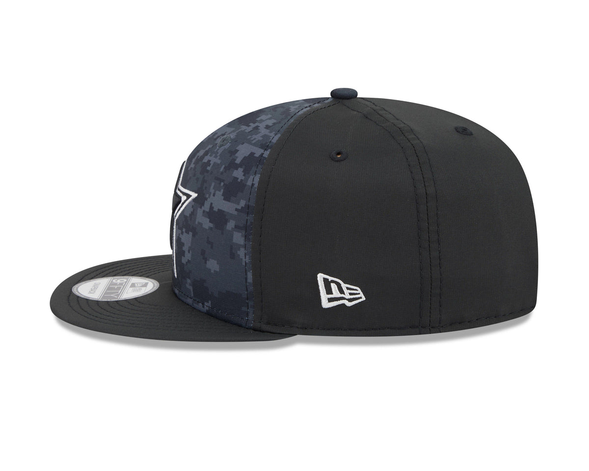 Dallas Cowboys NFL New Era 2026 Salute To Service 9FIFTY Snapback Hat - Black