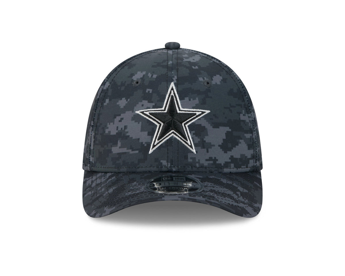Dallas Cowboys New Era 2026 NFL Salute To Service 39THIRTY M-Crown Stretch Hat - Black