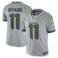 Jaxon Smith-Njigba Seattle Seahawks Nike NFL Rivalries Collection Stitched Limited Jersey - Gray