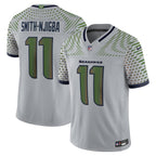 Jaxon Smith-Njigba Seattle Seahawks Nike NFL Rivalries Collection Stitched Limited Jersey - Gray