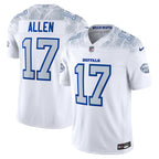 Josh Allen Buffalo Bills Nike Rivalries Collection Stitched Limited Jersey - White