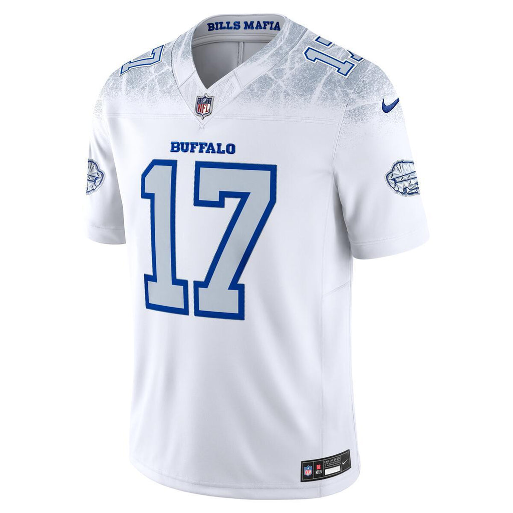 Josh Allen Buffalo Bills Nike Rivalries Collection Stitched Limited Jersey - White