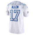 Josh Allen Buffalo Bills Nike Rivalries Collection Stitched Limited Jersey - White
