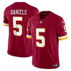 Jayden Daniels Washington Commanders Nike NFL Vapor F.U.S.E. Stitched Limited Jersey Home - Burgandy