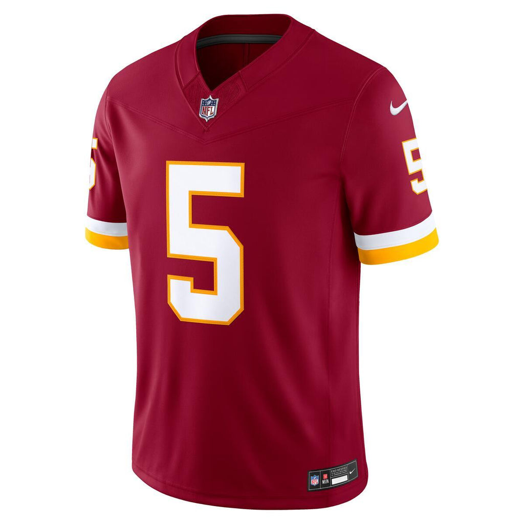 Jayden Daniels Washington Commanders Nike NFL Vapor F.U.S.E. Stitched Limited Jersey Home - Burgandy