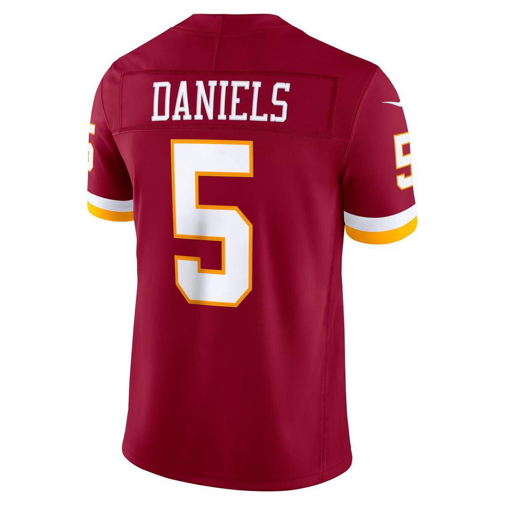Jayden Daniels Washington Commanders Nike NFL Vapor F.U.S.E. Stitched Limited Jersey Home - Burgandy