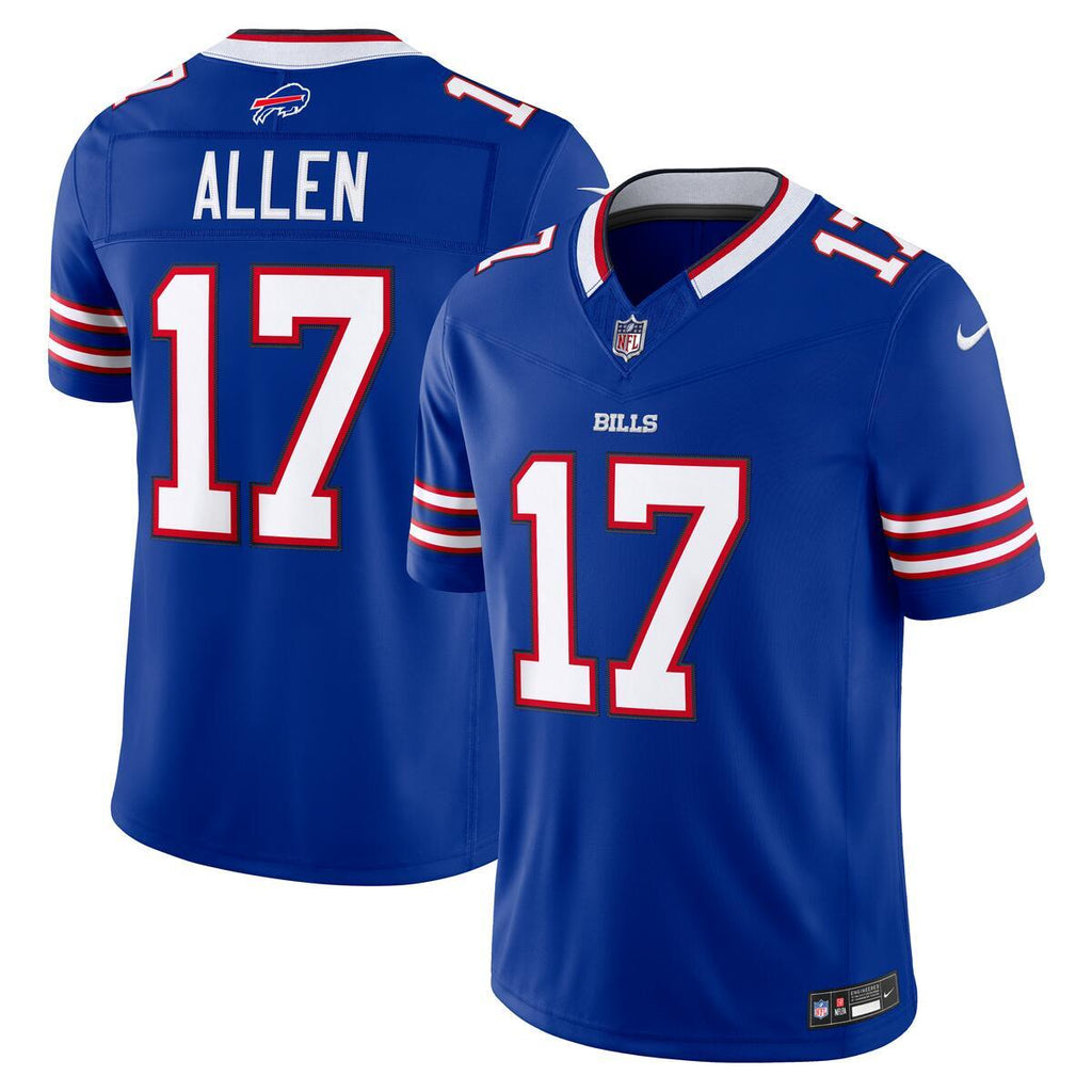 Josh Allen Buffalo Bills Nike NFL Team Vapor F.U.S.E. Stitched Limited Jersey Home - Royal