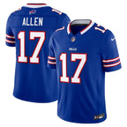 Josh Allen Buffalo Bills Nike NFL Team Vapor F.U.S.E. Stitched Limited Jersey Home - Royal