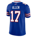 Josh Allen Buffalo Bills Nike NFL Team Vapor F.U.S.E. Stitched Limited Jersey Home - Royal