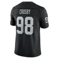 Maxx Crosby Las Vegas Raiders Nike NFL Team Vapor F.U.S.E. Stitched Limited Jersey Home - Black