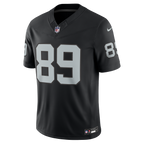 Brock Bowers Las Vegas Raiders Nike NFL Team Vapor F.U.S.E. Stitched Limited Jersey Home - Black