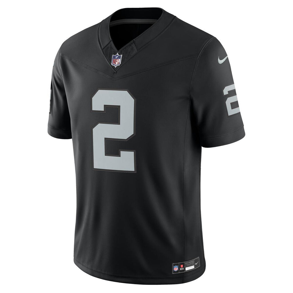 Ashton Jeanty Las Vegas Raiders Nike NFL Team Vapor F.U.S.E. Stitched Limited Jersey Home - Black