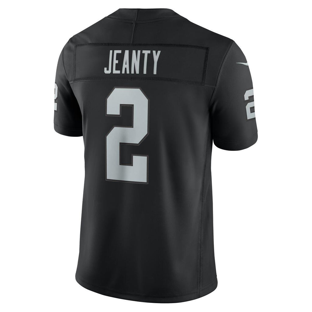 Ashton Jeanty Las Vegas Raiders Nike NFL Team Vapor F.U.S.E. Stitched Limited Jersey Home - Black