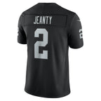 Ashton Jeanty Las Vegas Raiders Nike NFL Team Vapor F.U.S.E. Stitched Limited Jersey Home - Black