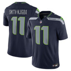 Jaxon Smith-Njigba Seattle Seahawks Nike Alternate Vapor F.U.S.E. Stitched Limited Jersey Home - Navy