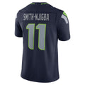 Jaxon Smith-Njigba Seattle Seahawks Nike Alternate Vapor F.U.S.E. Stitched Limited Jersey Home - Navy