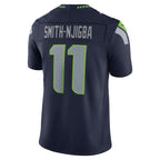 Jaxon Smith-Njigba Seattle Seahawks Nike Alternate Vapor F.U.S.E. Stitched Limited Jersey Home - Navy