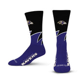 NFL Black Men's Wave Sock
