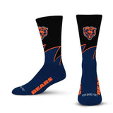 NFL Black Men's Wave Sock